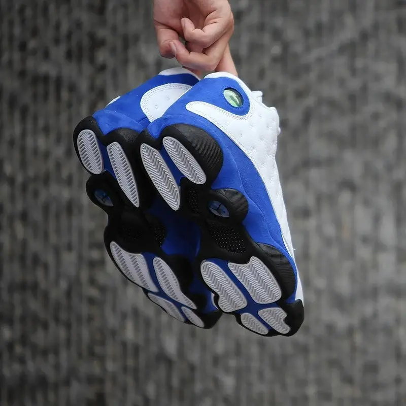 Giày Nike Air Jordan 13 Retro GS ‘Hyper Royal’ 884129-117 - Ảnh 4