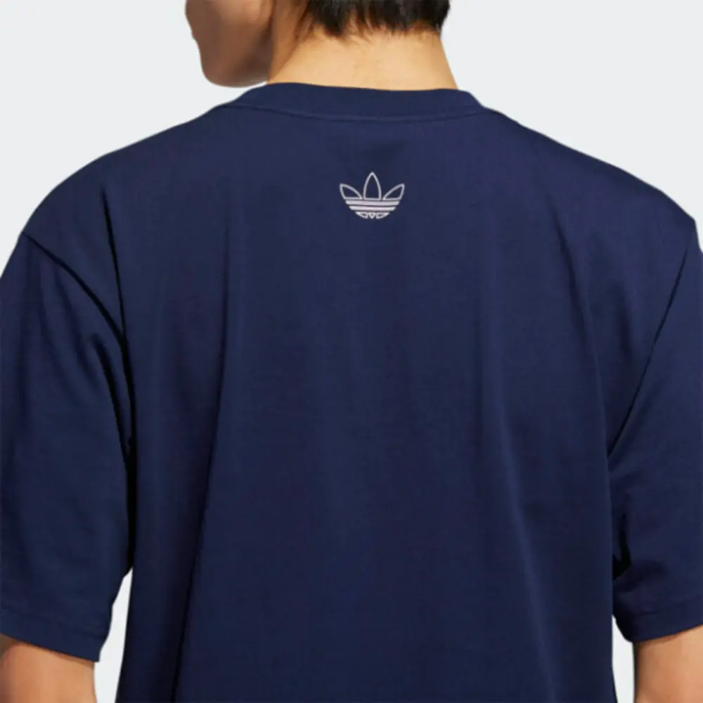 Alternative view of Áo Adidas Men Originals Art Trefoil Shirts Training Jersey Navy DV3281