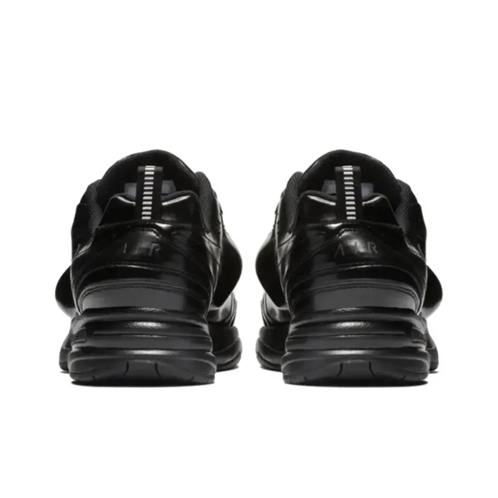 Giày Nike Martine Rose x Air Monarch IV ‘Triple Black’ AT3147-001 - Ảnh 3