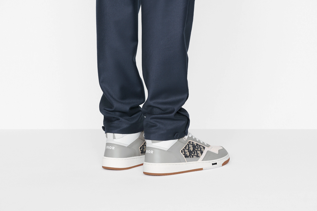 Alternative view of Giày Dior B27 High ‘Dior Oblique Grey’ 3SH132ZIRH165
