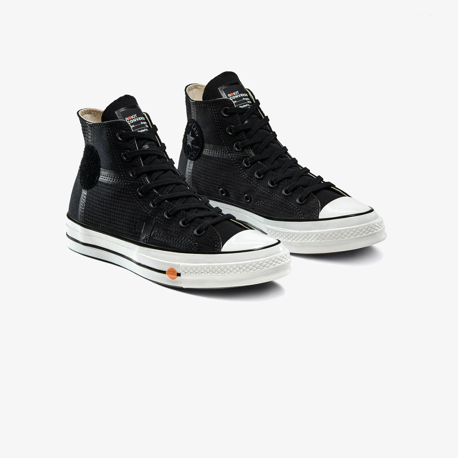 Giày Converse Rokit x Chuck 70 High ‘Blacktop’ 168211C - Ảnh 2