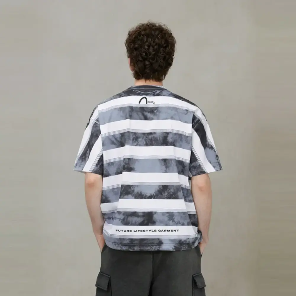 Alternative view of Áo EVISU SS25 'Black Stripes' 2ESGNM5TS5110LFCT