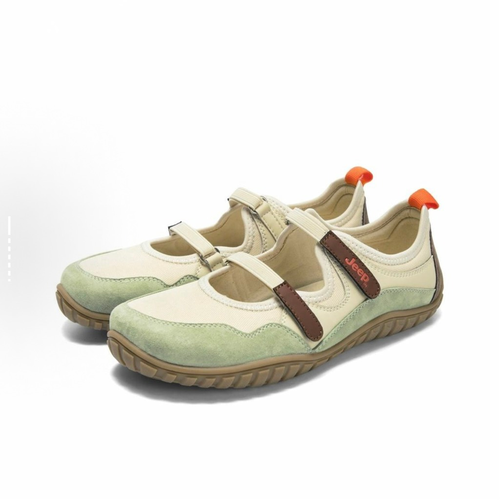 Alternative view of Giày Jeep Outdoor Low Top ‘Cream Light Green’ P651W13112