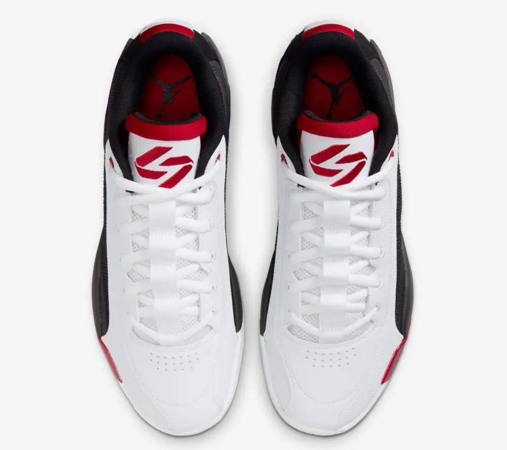 Giày Nike Jordan Luka .77 ‘White Gym Red Black’ HF0806-101 - Ảnh 3
