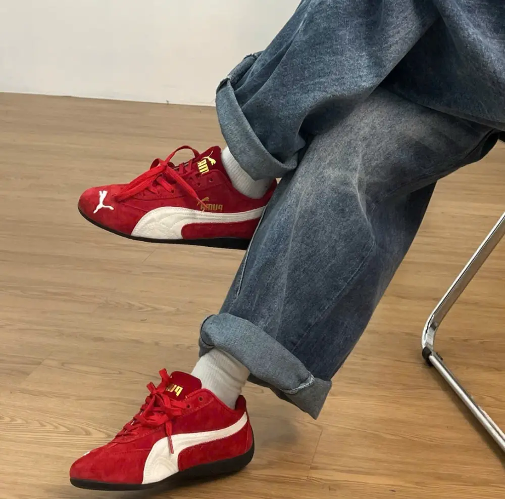 Giày Puma Speedcat OG ‘Red White’ 406329-02 - Ảnh 3