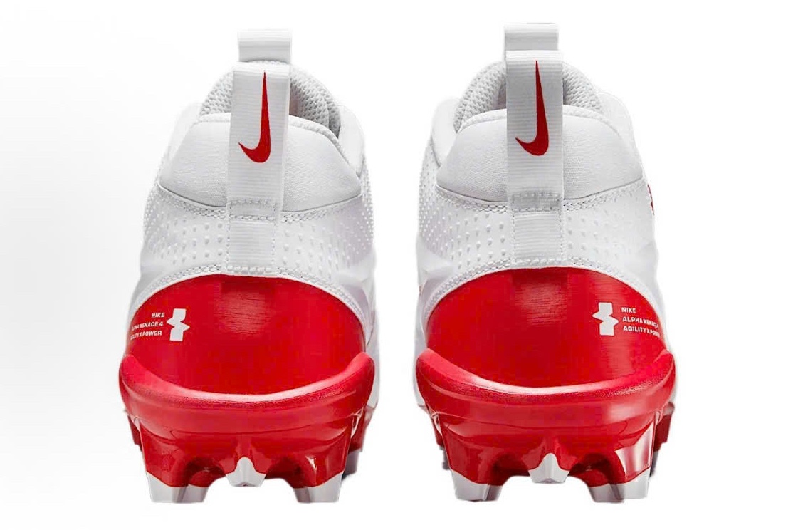 Giày Nike Alpha Menace 4 Varsity ‘White Red’ FN0027-102 - Ảnh 3