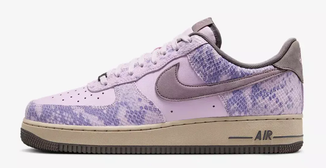 Giày Nike Air Force 1 Low ‘Purple Snakeskin’ HF2898-500 - Ảnh 3