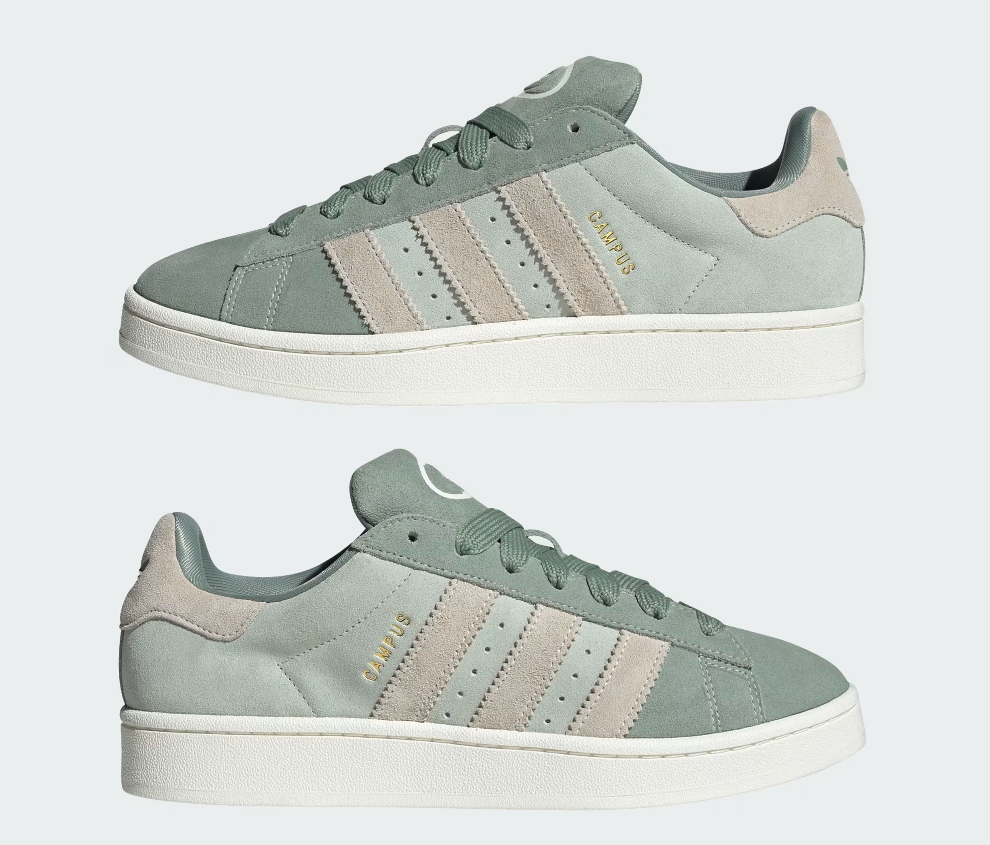 Giày Adidas Originals Campus 00s ‘Silver Green’ JI3174 - Ảnh 2