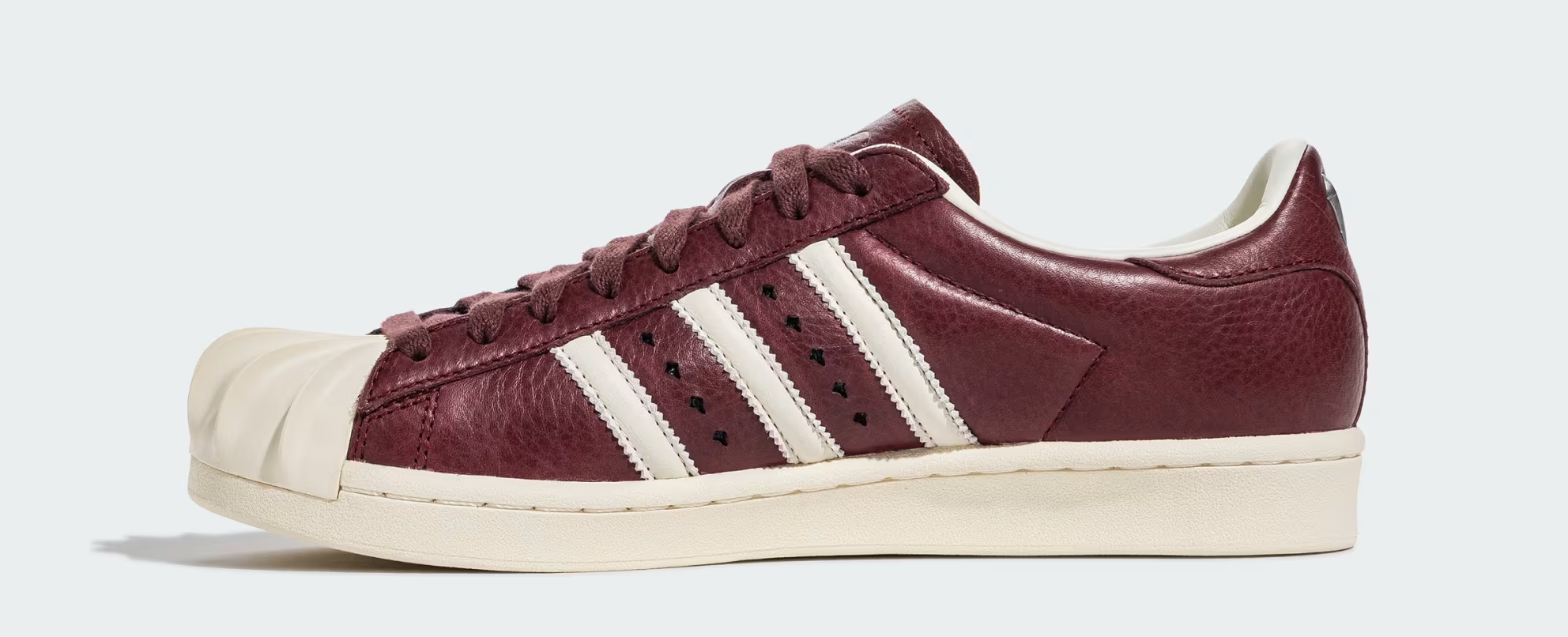 Alternative view of Giày Adidas Superstar x Thug Club Vintage ‘Red Cream’ JS1908