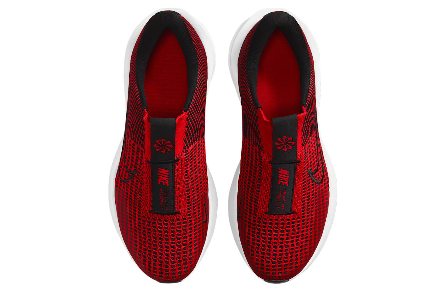 Giày Nike Interact Run EasyOn ‘Red White Black’ FV5590-600 - Ảnh 6