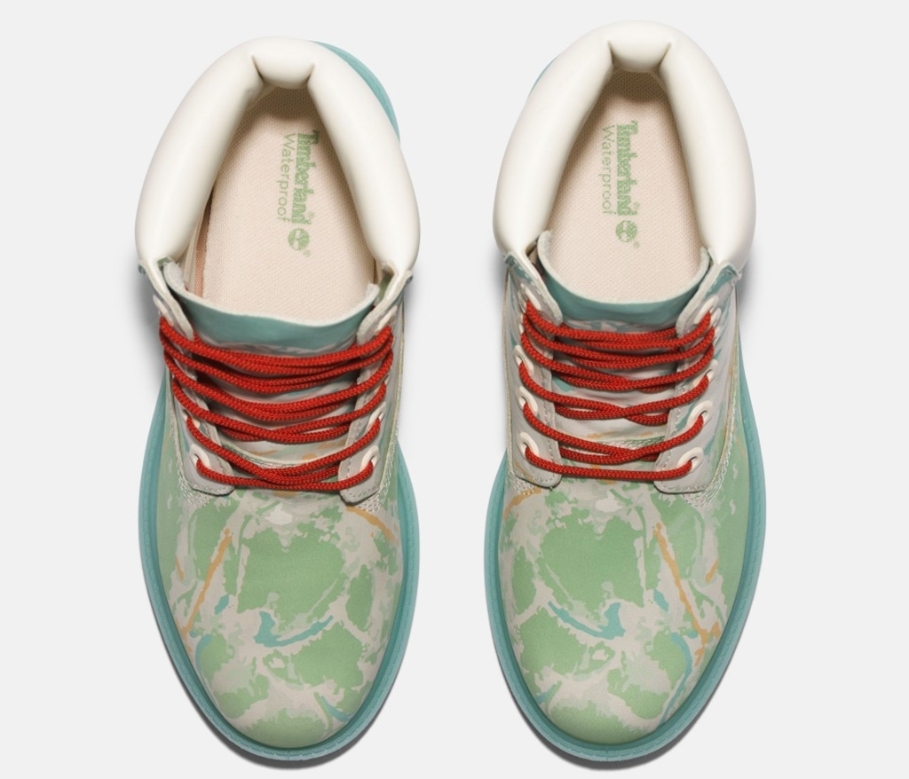 Giày Timberland Wmns Fresh Printed Nubuck 6″ Waterproof Boots ‘Beige’ A5QBN959 - Ảnh 5