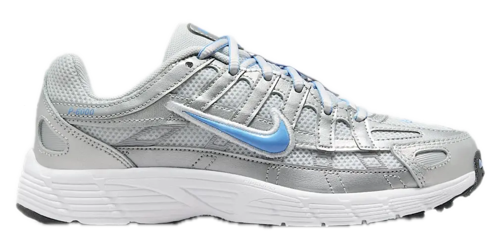 Giày Nike P-6000 GS ‘Metallic Silver University Blue’ HV5064-007