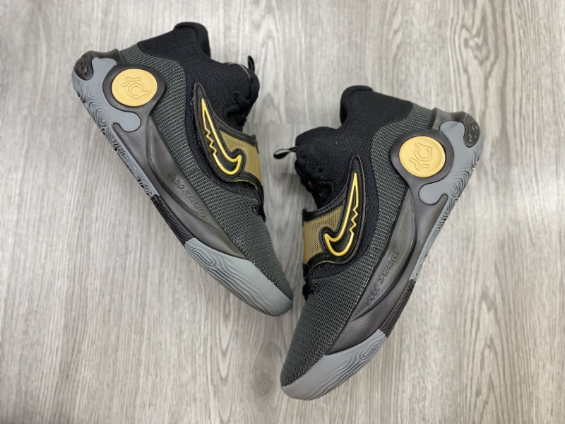 Giày Nike KD Trey 5 X EP ‘Black Metallic Gold’ DJ7554-010 - Ảnh 3