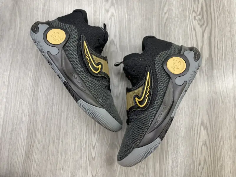 Giày Nike KD Trey 5 X EP ‘Black Metallic Gold’ DJ7554-010 - Ảnh 3