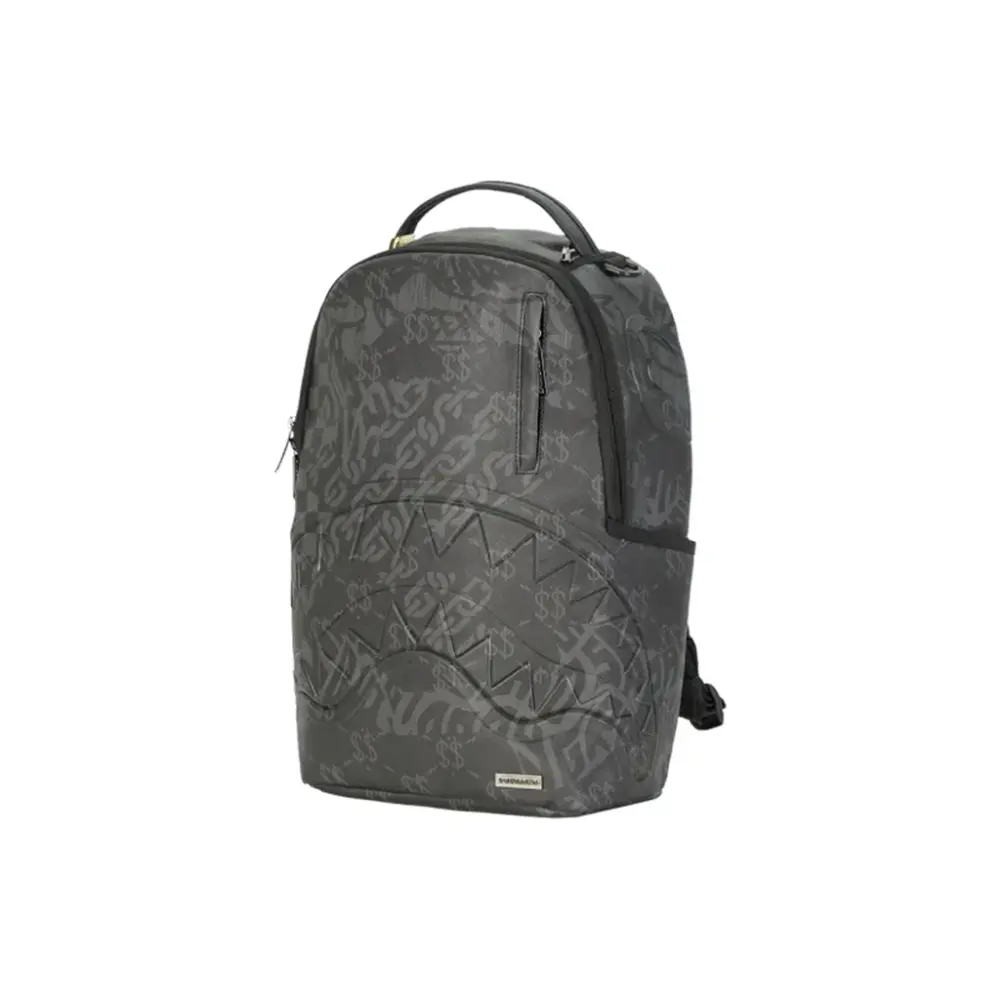 Balo SPRAYGROUND PVC Polyvinyl Chloride 'Black' W1115703 - Ảnh 4