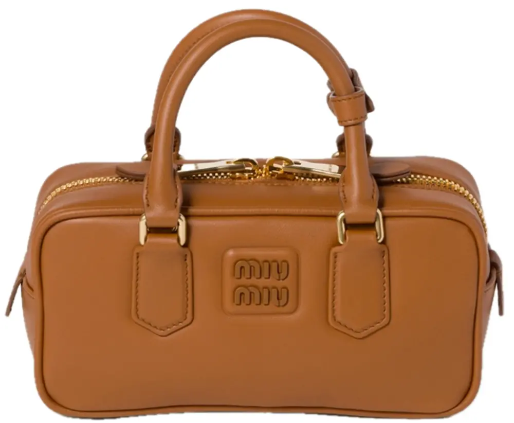 Túi Miu Miu Arcadie Bag ‘Cognac’ 5BB142-2CR3-F0046-V-OON
