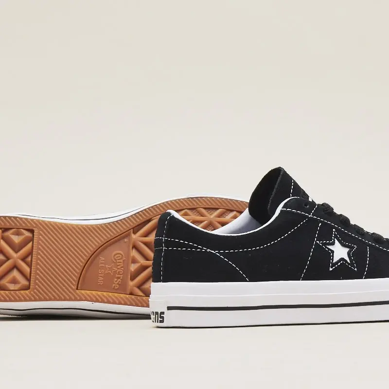Giày Converse One Star Pro Low ‘Black’ 159579C - Ảnh 5