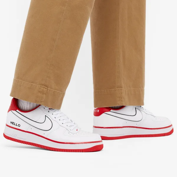 Alternative view of Giày Nike Urbanstar x Air Force 1 ‘White University Red’ CZ0327-100