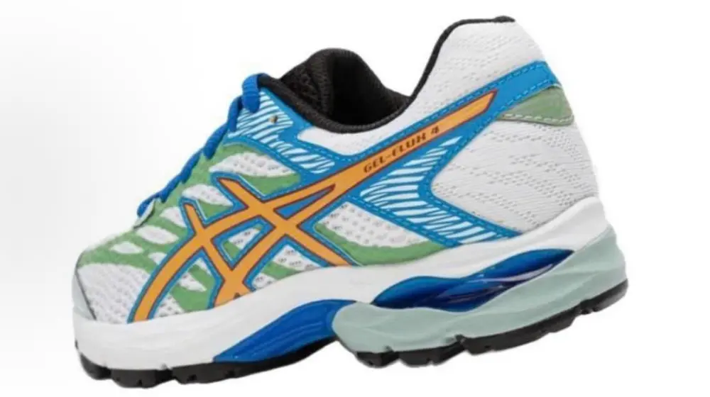 Giày Asics Gel-Flux 4 ‘White Blue’ 1014A321-102 - Ảnh 4