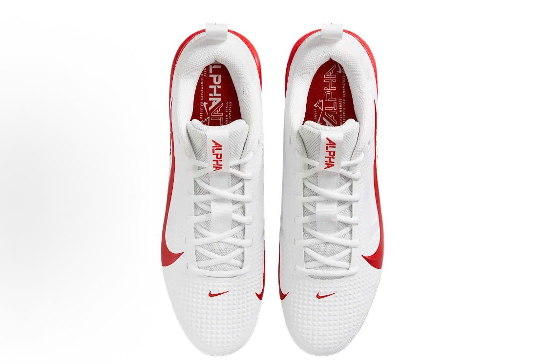 Giày Nike Alpha Menace 4 Varsity ‘White Red’ FN0027-102 - Ảnh 4