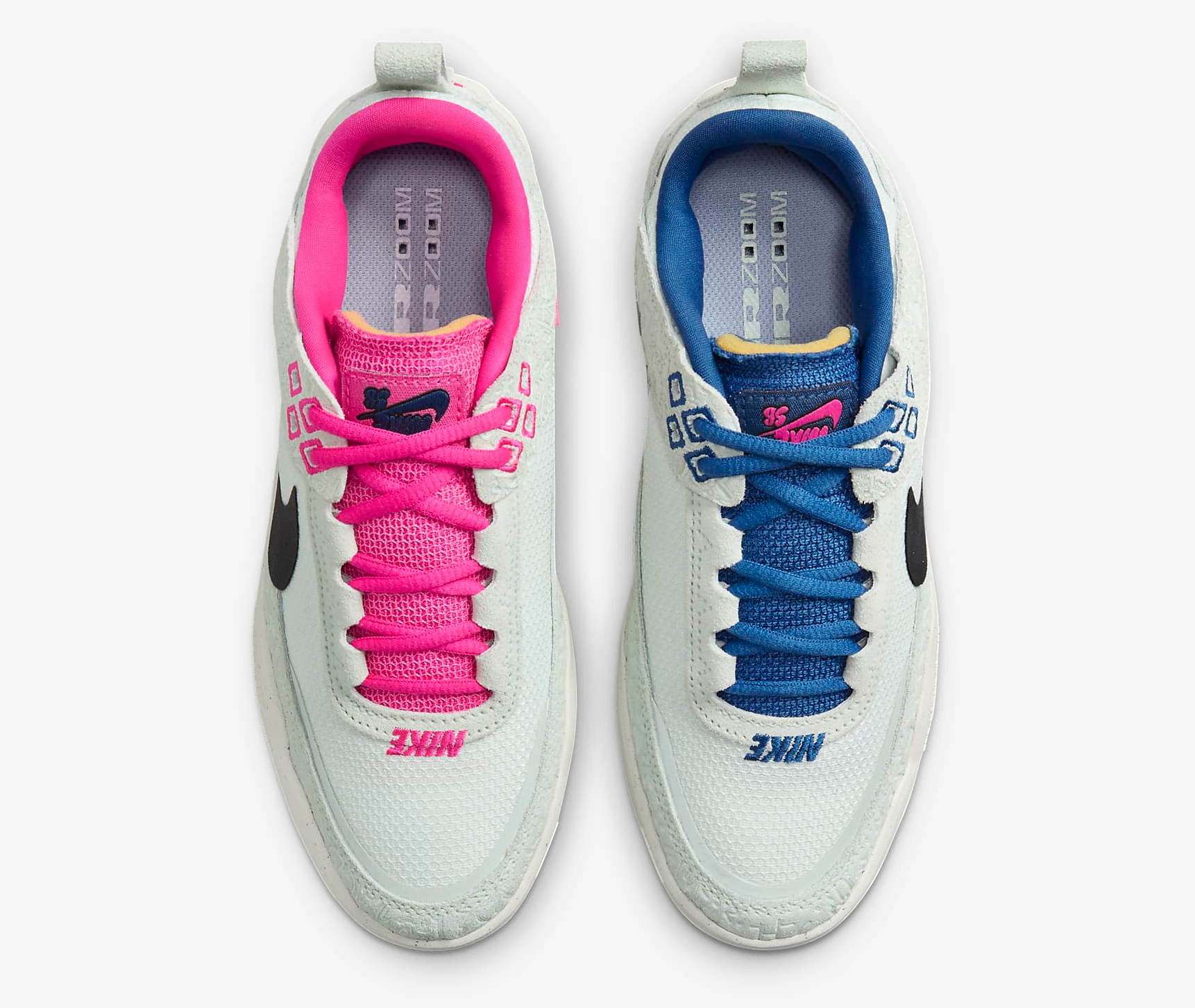 Giày Nike SB Day One SE ‘White Blue/Pink’ FN4211-100 - Ảnh 3