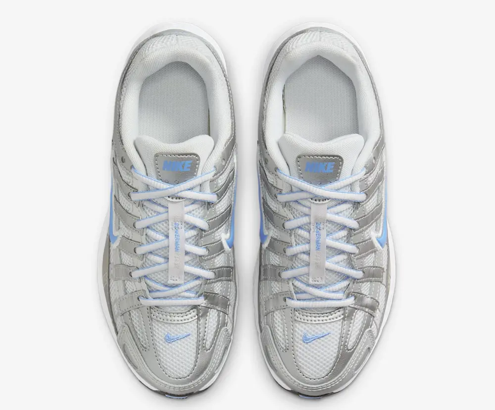 Giày Nike P-6000 GS ‘Metallic Silver University Blue’ HV5064-007 - Ảnh 3