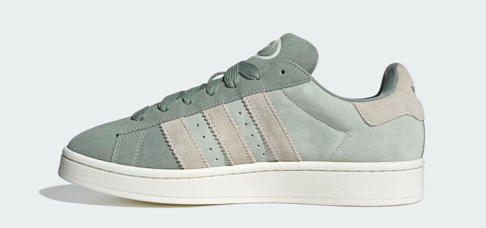Giày Adidas Originals Campus 00s ‘Silver Green’ JI3174 - Ảnh 3
