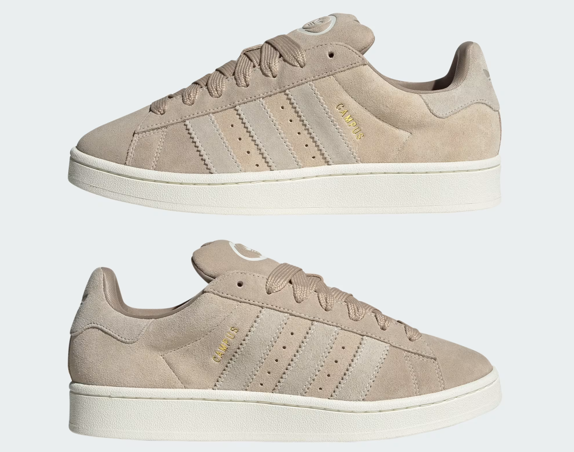 Giày Adidas Originals Sneakers Campus 00s ‘Beige’ JI3173 - Ảnh 3