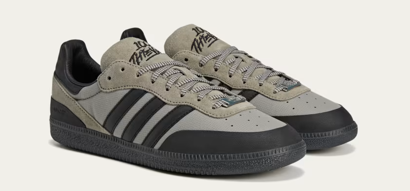 Giày Adidas 100 Thieves Palos Hills ‘Silver Pebble’ JR5536 - Ảnh 6