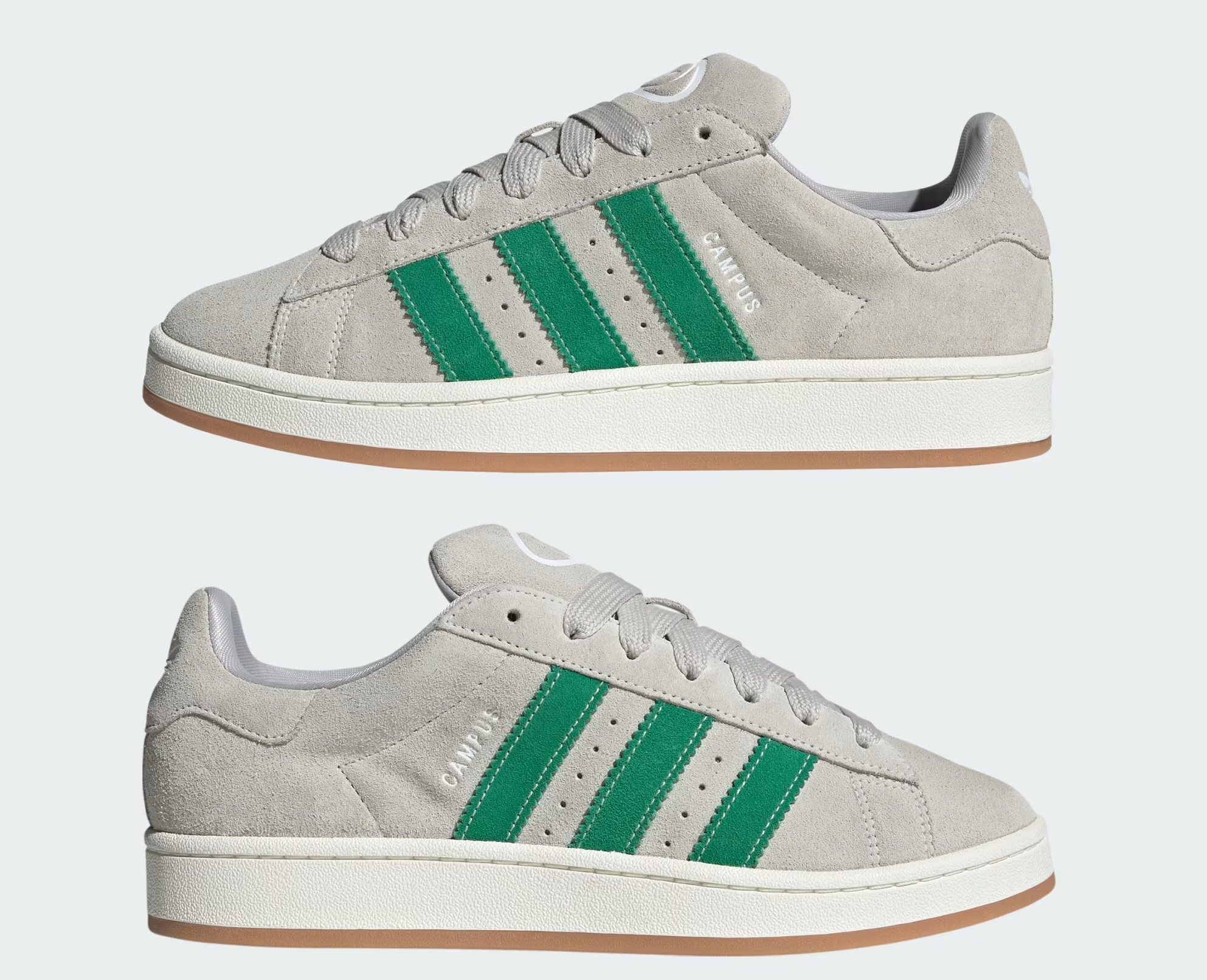Giày Adidas Campus 00s ‘Grey Green’ JI3167 - Ảnh 3