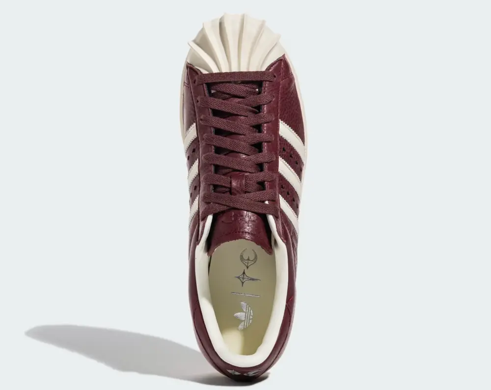 Giày Adidas Superstar x Thug Club Vintage ‘Red Cream’ JS1908 - Ảnh 3