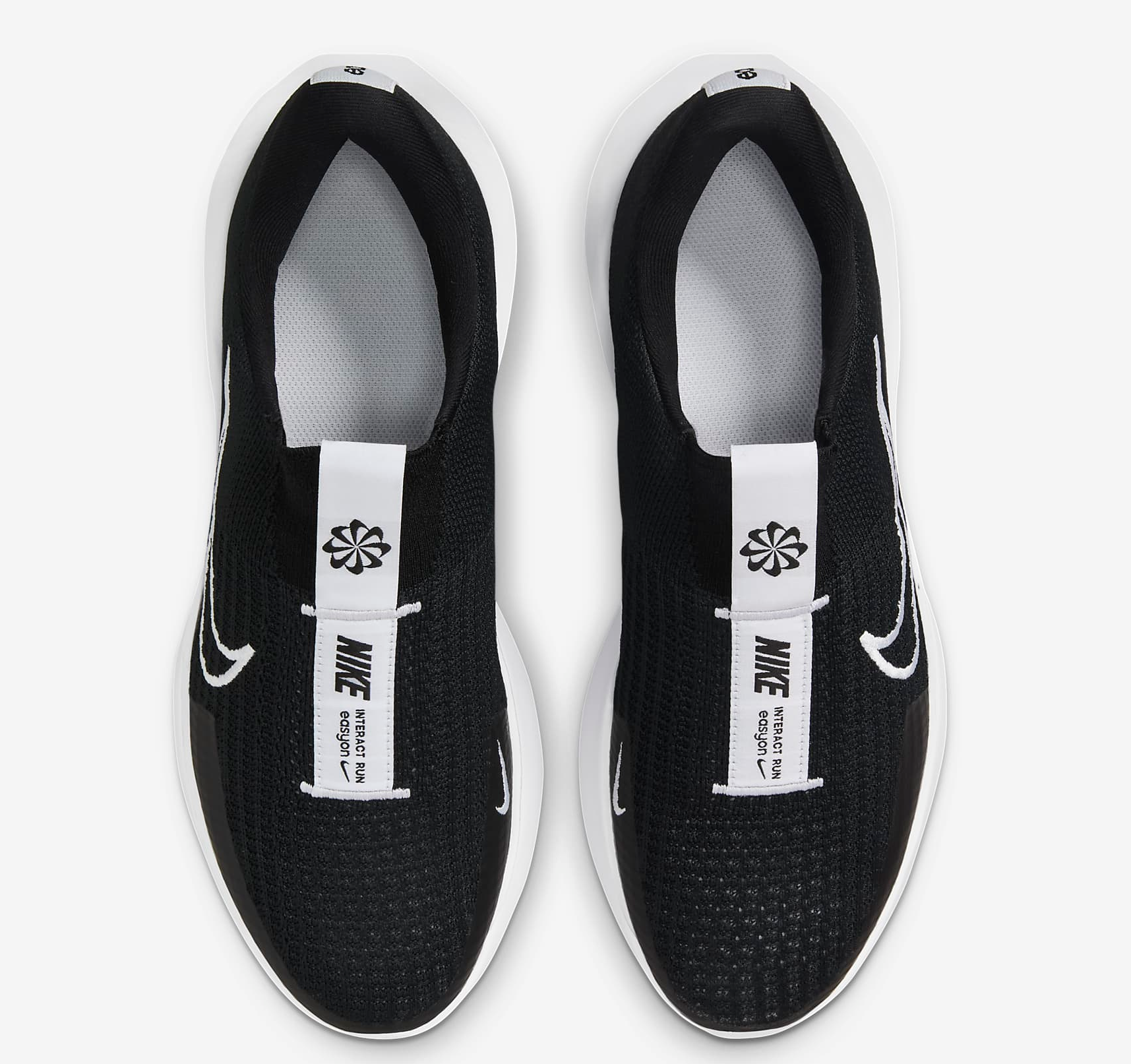 Giày Nike Interact Run EasyOn ‘Black White’ FV5590-001 - Ảnh 3