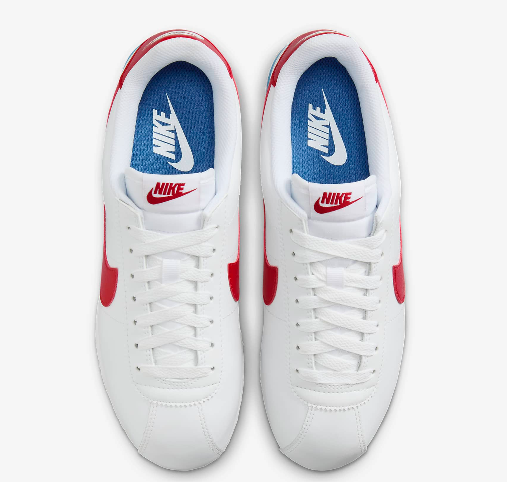 Giày Nike Cortez Leather ‘White Red Blue’ DN1791-108 - Ảnh 3