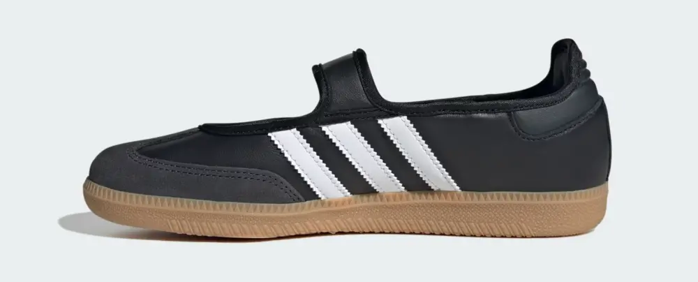 Giày Adidas Samba Jane ‘Black White Gum’ JQ6445 - Ảnh 3