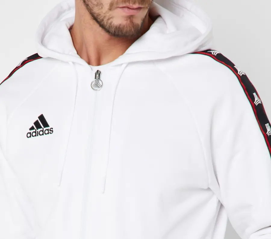 Áo Adidas Tango Club Home Soccer Hoody White DT9875 - Ảnh 6