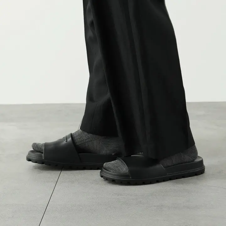 Dép Prada Rubber Slide ‘Black’ 2X3085-3LKV-F0002 - Ảnh 3