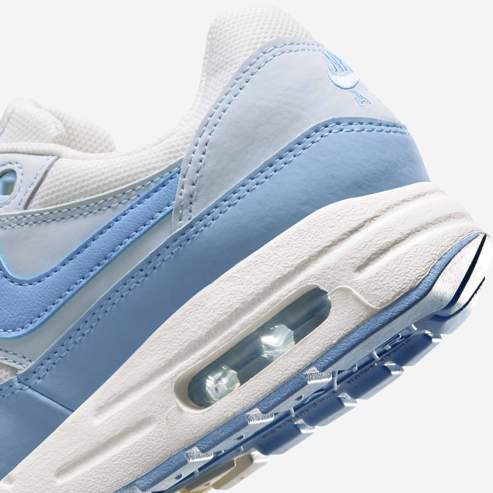 Giày Nike Air Max 1 GS ‘Sail Blue Tint Psychic Blue’ DZ3307-116 - Ảnh 2