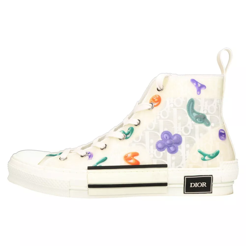 Giày Dior B23 High x Kenny Scharf ‘Printed Motif Dior Oblique Galaxy’ 3SH118ZKK-H065 - Ảnh 6