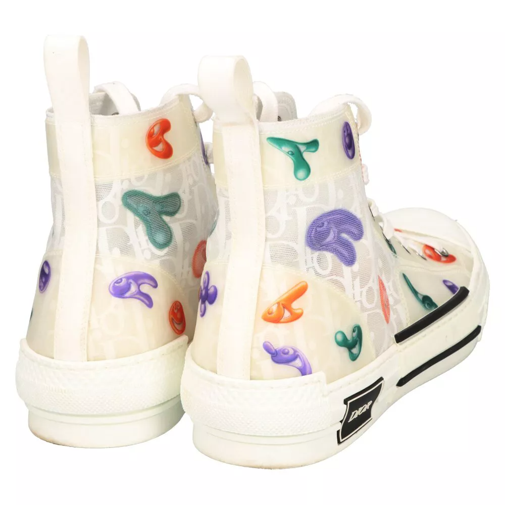 Giày Dior B23 High x Kenny Scharf ‘Printed Motif Dior Oblique Galaxy’ 3SH118ZKK-H065 - Ảnh 3