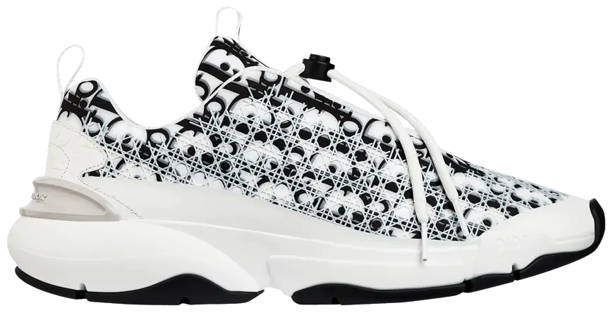 Giày Dior B24 Sneaker ‘Dior Oblique White Cannage’ 3SN248YJT-H069