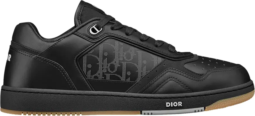 Giày Dior B27 Low ‘Oblique Black Gum’ 3SN272ZLO-H961