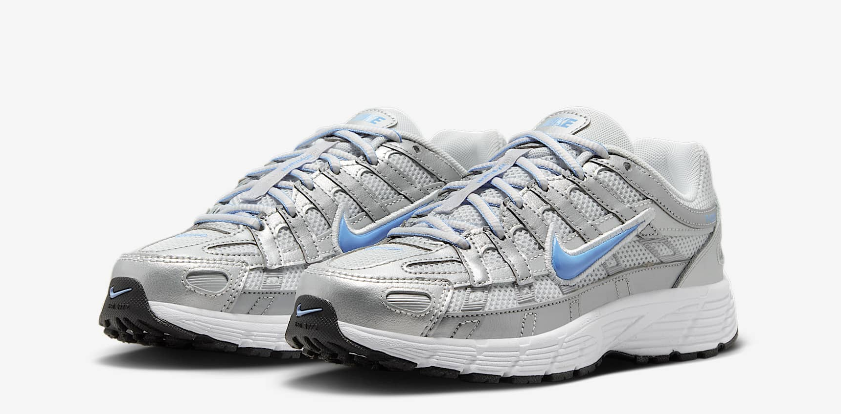 Giày Nike P-6000 GS ‘Metallic Silver University Blue’ HV5064-007 - Ảnh 4