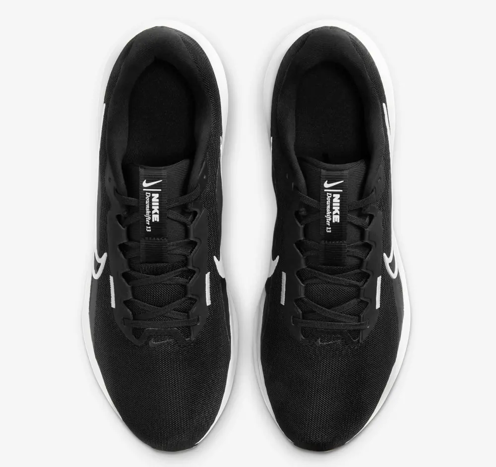 Giày Nike Downshifter 13 ‘Black White Volt’ FD6454-007 - Ảnh 4