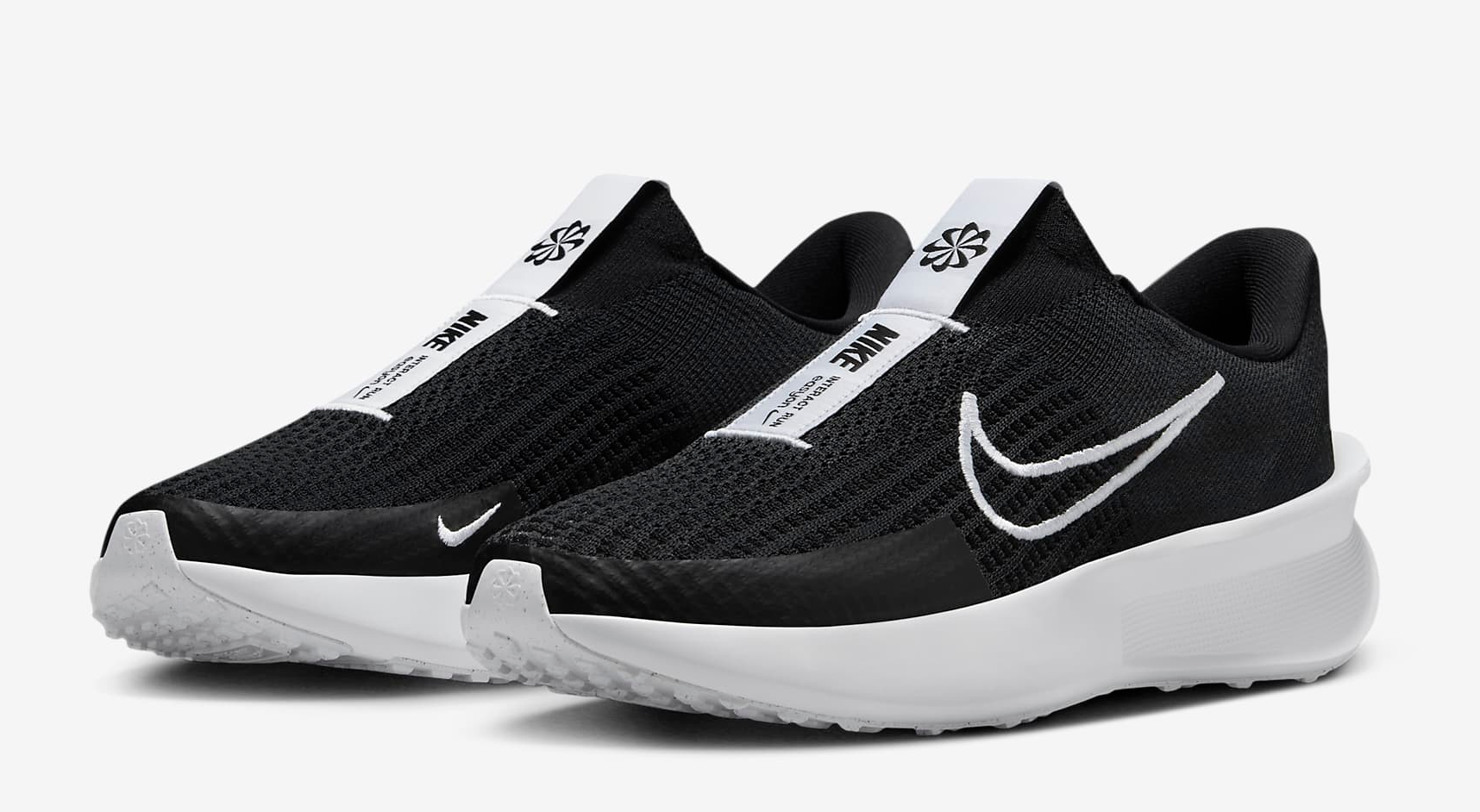 Giày Nike Interact Run EasyOn ‘Black White’ FV5590-001 - Ảnh 4