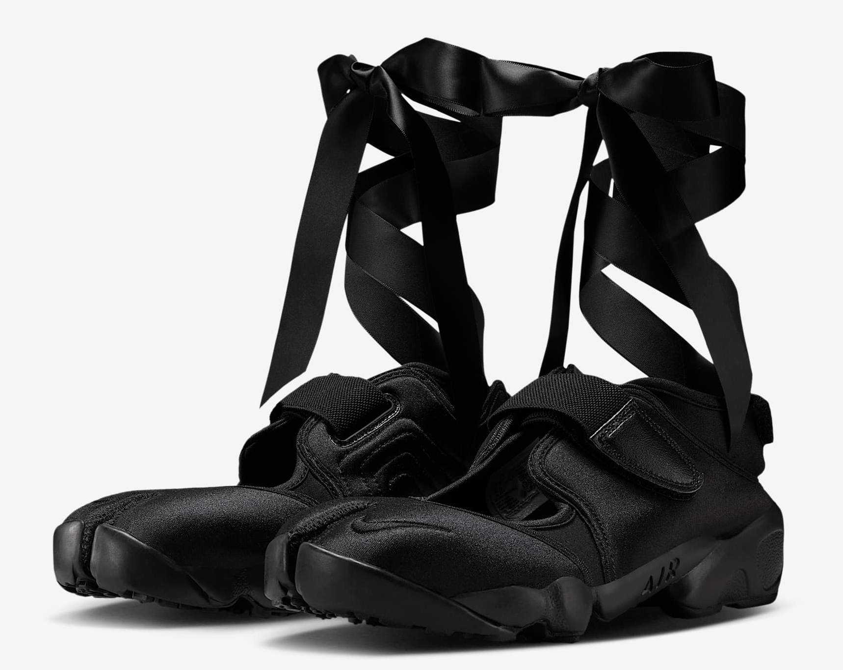 Giày Nike Air Rift ‘Triple Black Satin’ IH1990-010 - Ảnh 4