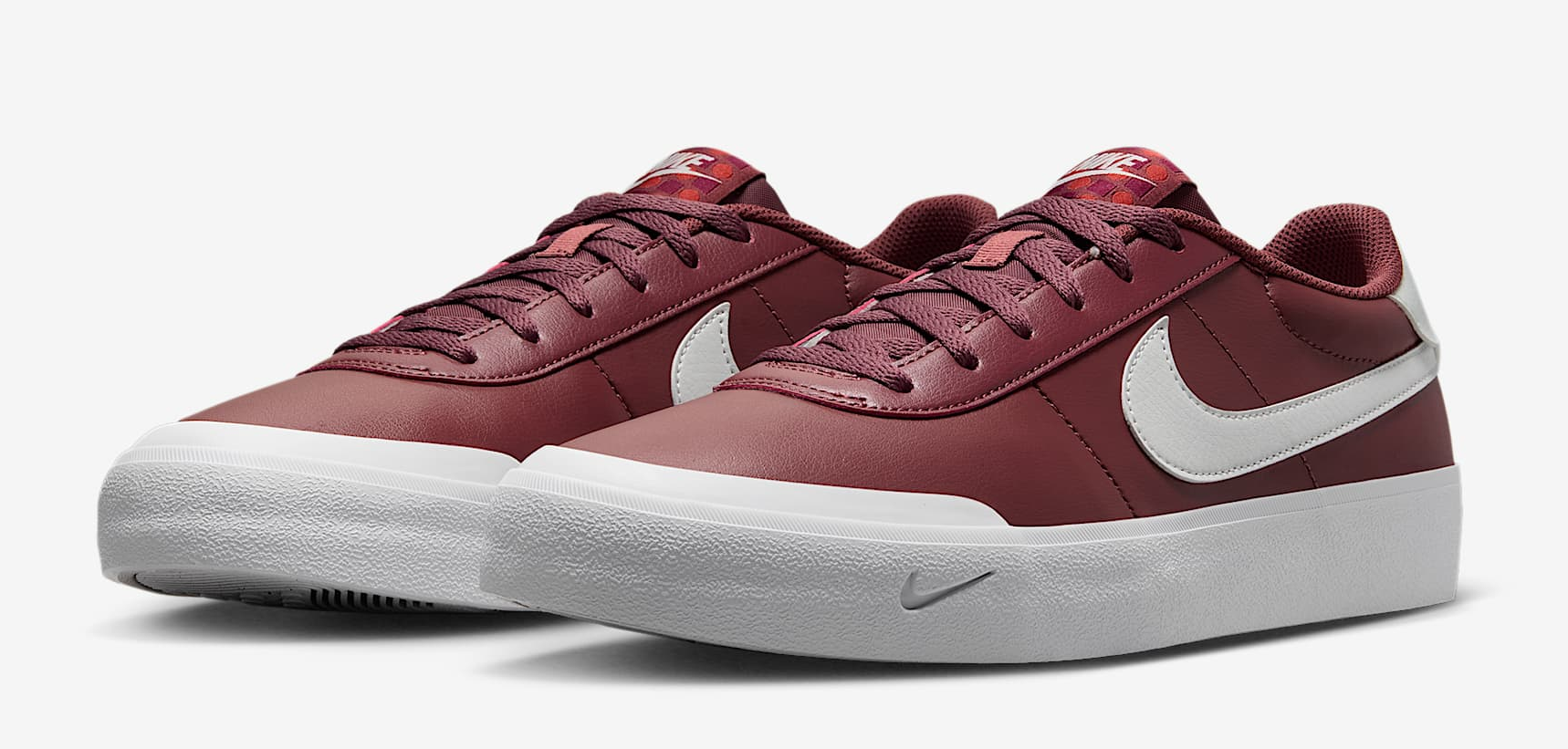 Giày Nike Court Shot ‘Red Sepia White’ FQ8146-200 - Ảnh 3