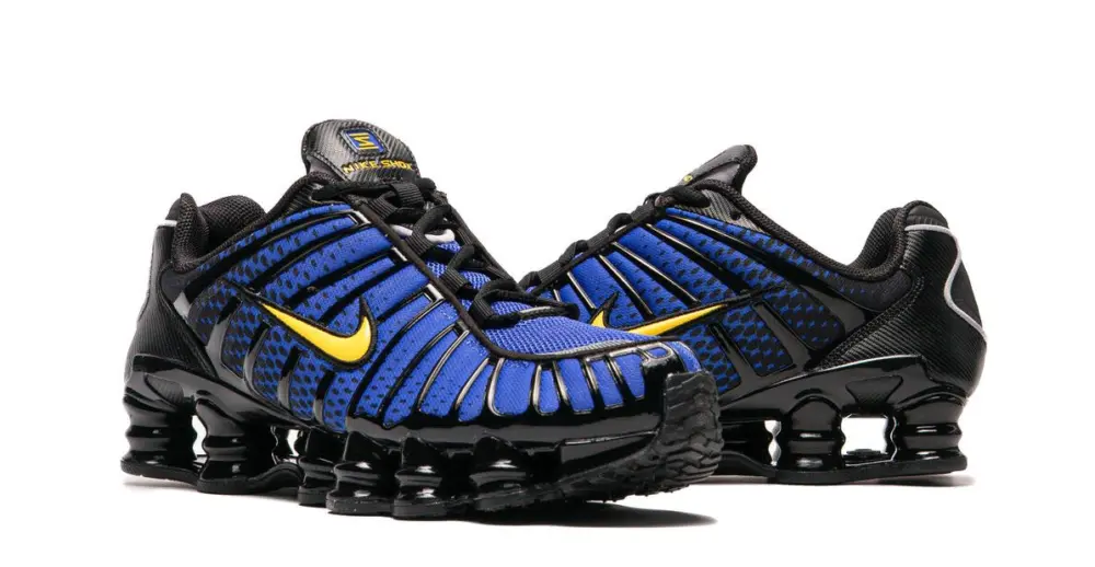 Giày Nike Shox TL ‘Black Lyon Blue’ IB7670-001 - Ảnh 4