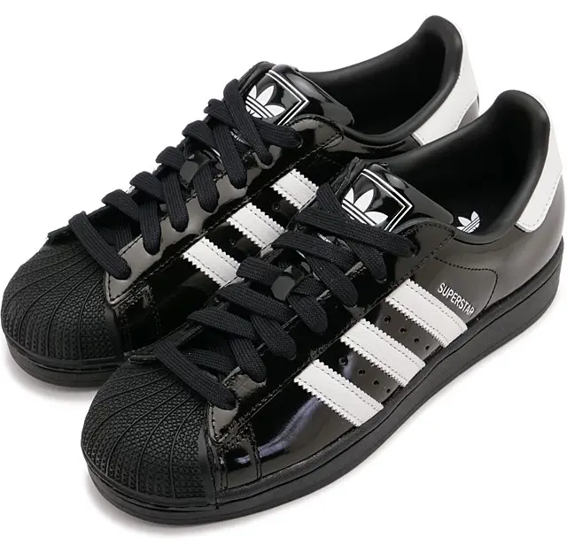 Giày Adidas Superstar II ‘Black White Patent’ JH7756 - Ảnh 5