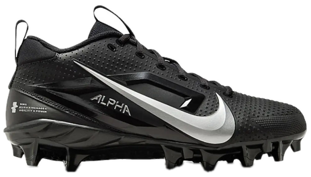 Giày Nike Alpha Menace 4 Varsity ‘Black Silver’ FN0027-002