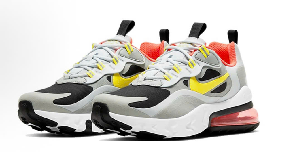 Giày Nike Air Max 270 React ‘Smoke Grey High Voltage’ BQ0103-023 - Ảnh 5